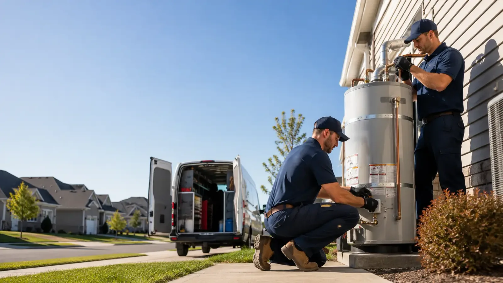 Water Heater Installation in Martinton, IL